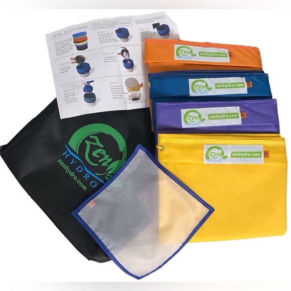 ZenHydro Hydroponic Outdoor iPower Bubble Grow / Filter Bags (4 Bags - 5 Gal) - Picture 7 of 8